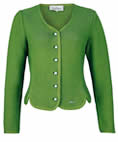 Trachtenjacke - Damen Strickjacke Grün